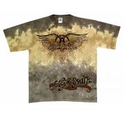 Liquid Blue. Aerosmith Ray Logo - футболка культовой группы Aerosmith