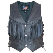 Купить Ladies Vest With Fringe в магазине WesternLegend