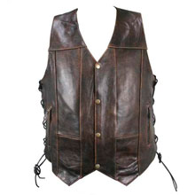 Купить Buffalo Leather Vest в магазине WesternLegend