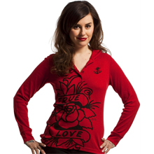 Rose Thermal Hoodie - W